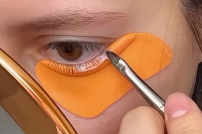 Vinog Sticky Silicone Pads for Eyelash Lifting of Lower Eyelashes